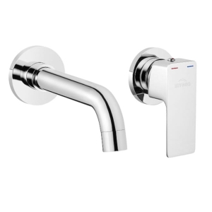 INVENA NYKS bateria umywalkowa podtynkowa, chrom