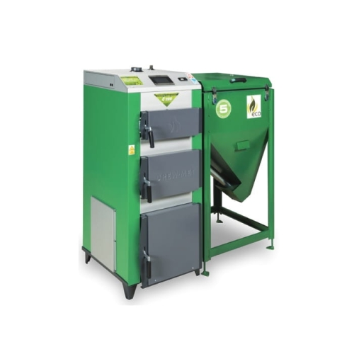 DREW-MET BIOTEC KOMFORT ED 13,5kW kocioł na pellet, podajnik z prawej strony, Klasa 5