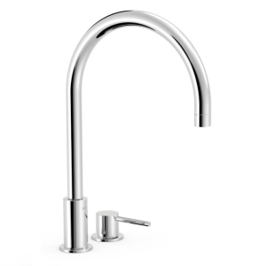 TRES STUDY EXCLUSIVE bateria umywalkowa nablatowa stojąca, chrom