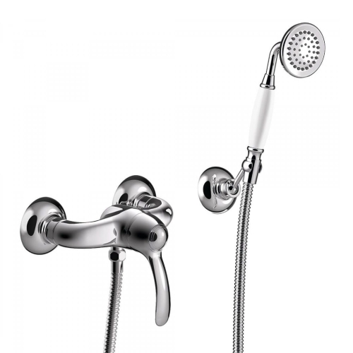 TRES CLASIC EXCLUSIVE bateria natryskowa naścienna, chrom