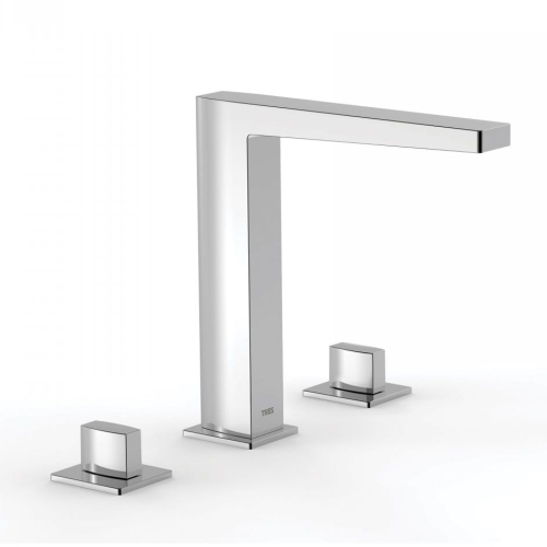 TRES SLIM EXCLUSIVE bateria umywalkowa stojąca, chrom