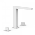 TRES SLIM EXCLUSIVE bateria umywalkowa stojąca, biały mat