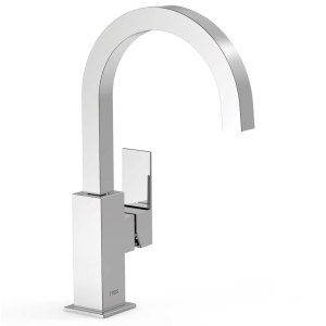 TRES CUADRO bateria umywalkowa stojąca, chrom