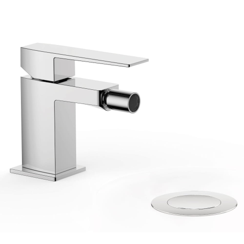 TRES SLIM EXCLUSIVE bateria bidetowa stojąca, chrom