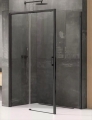NEW TRENDY PRIME BLACK 130x70 cm kabina prostokątna, szkło transparentne