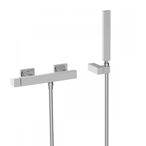 TRES SLIM EXCLUSIVE bateria natryskowa naścienna, chrom