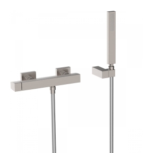 TRES SLIM EXCLUSIVE bateria natryskowa naścienna, stal