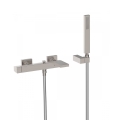TRES SLIM EXCLUSIVE bateria wannowo-natryskowa naścienna, stal