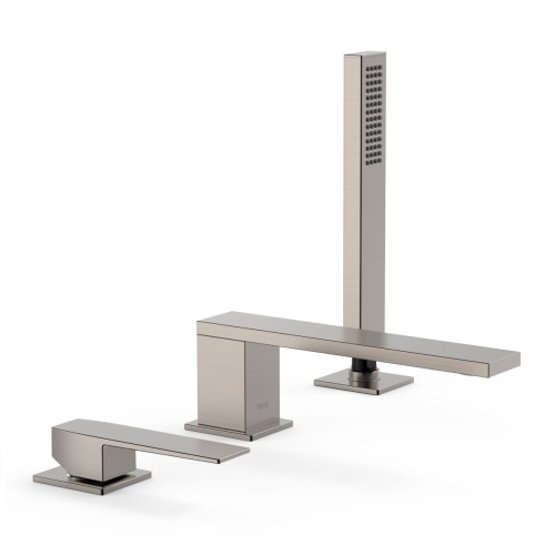 TRES SLIM EXCLUSIVE bateria wannowo-natryskowa nawannowa, stal