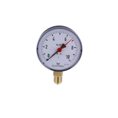 Manometr standardowy RF 100, fi100 mm, 0-10 bar, G1/2"