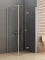 NEW TRENDY NEW SOLEO 110x90 cm kabina prostokątna, szkło transparentne
