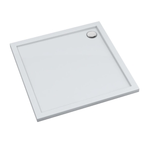 SCHEDLINE ESTIMA 75x75 brodzik kwadratowy, biały