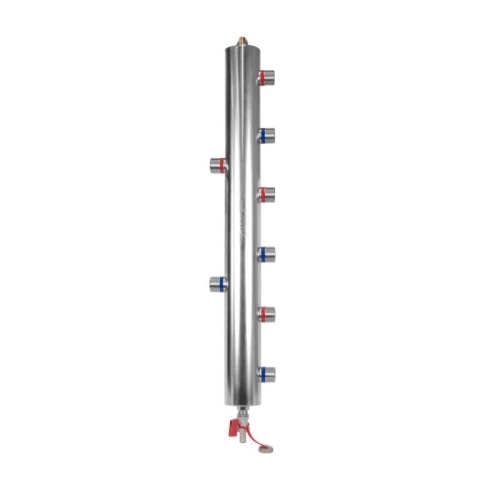 AFRISO Rozdzielacz ze sprzęgłem hydraulicznym BLH 890 8x G1", 2x GW G1/2"