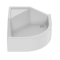 NEW TRENDY ANGUS 90x90 brodzik półokrągły