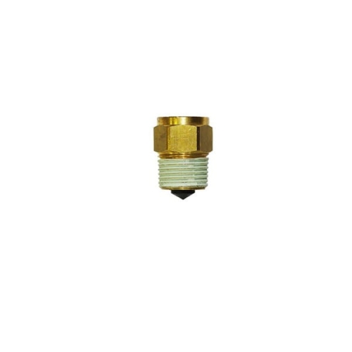 AFRISO Zawór montażowy z zaworem stopowym, GW G1/4" x G1/2"