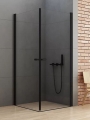 NEW TRENDY NEW SOLEO BLACK 90x90 cm kabina kwadratowa, szkło transparentne