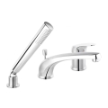 FERRO ONE bateria wannowo-natryskowa nawannowa, chrom