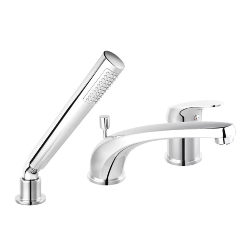 FERRO ONE bateria wannowo-natryskowa nawannowa, chrom