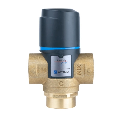 AFRISO Termostatyczny zawór mieszający ATM 331, DN20, Rp3/4", 20-43C