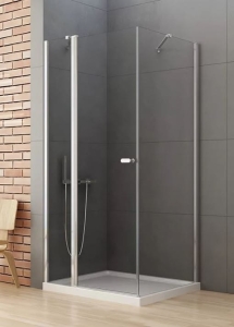 NEW TRENDY NEW SOLEO 100x110 cm kabina prostokątna, szkło transparentne