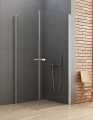 NEW TRENDY NEW SOLEO BLACK 70x80 cm kabina prostokątna, szkło transparentne
