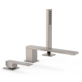 TRES SLIM EXCLUSIVE bateria wannowo-natryskowa nawannowa, stal