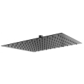 FERRO SLIM głowica talerzowa deszczownicy kwadratowa 30 cm, czarny mat