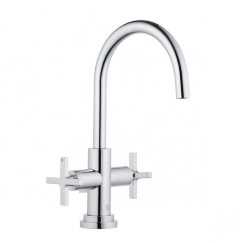 KLUDI NOVA FONTE bateria umywalkowa stojąca, chrom