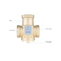 AFRISO   Zawór temperaturowy ATV 555, DN32, Rp1 1/4", 55C
