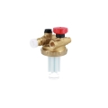 AFRISO Filtr olejowy jednorurowy z powrotem R 500 Si, z wkładem plastikowym, 210 l/h,