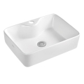 INVENA PATRAS umywalka nablatowa 49 cm, biała