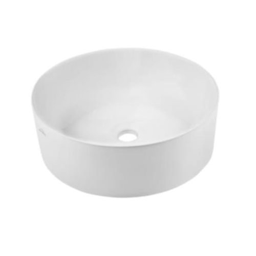 INVENA KOS umywalka nablatowa 41,5 cm biała