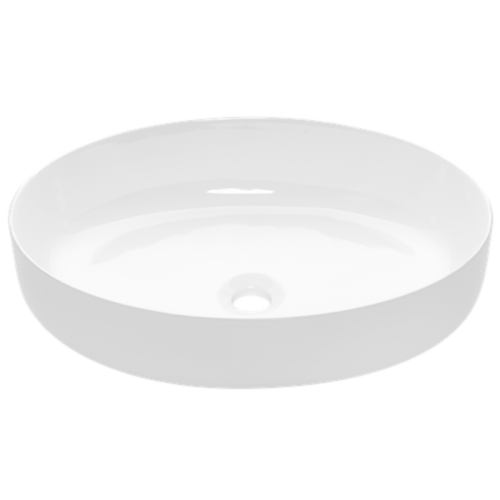 INVENA ASTRI umywalka nablatowa 55 cm, biała