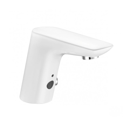 KLUDI BALANCE bateria umywalkowa bezdotykowa, bialy/chrom