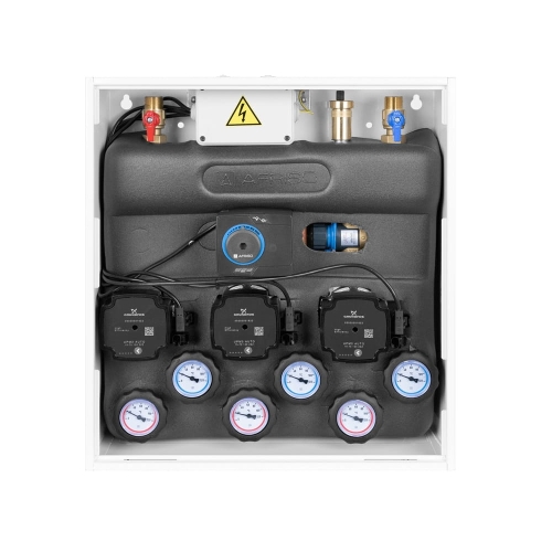 AFRISO PrimoBox AZB 351 ze sprzęgłem hydraulicznym, 3-obiegowy