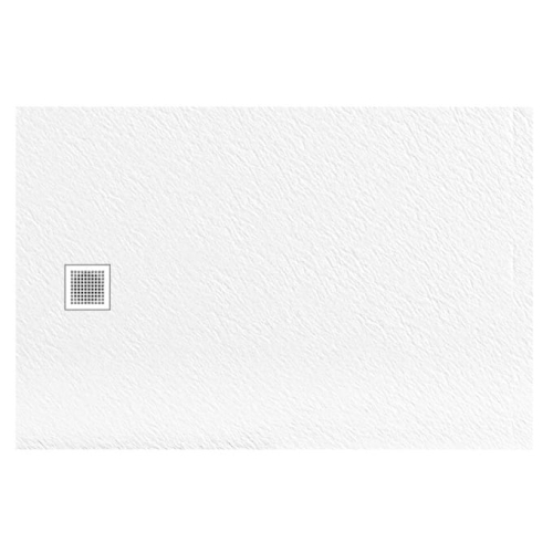 NEW TRENDY MORI 100x90 brodzik prostokątny, biały
