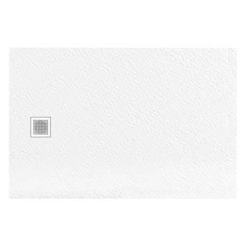 NEW TRENDY MORI 100x80 brodzik prostokątny, biały