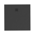 NEW TRENDY MORI 90x90 brodzik kwadratowy, szary