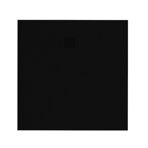 NEW TRENDY MORI 90x90 brodzik kwadratowy, czarny