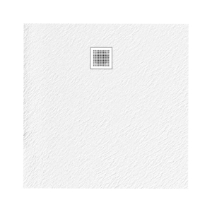 NEW TRENDY MORI 90x90 brodzik kwadratowy, biały