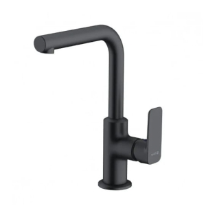 KLUDI PURE STYLE bateria umywalkowa stojąca, czarny mat