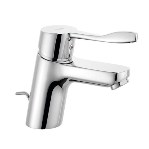 KLUDI PURE SOLID bateria umywalkowa stojąca, chrom