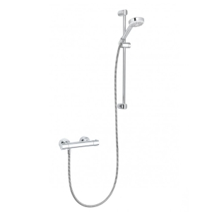 KLUDI LOGO zestaw natryskowy z baterią termostatyczną, chrom