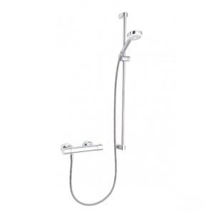KLUDI LOGO zestaw natryskowy z baterią termostatyczną, chrom