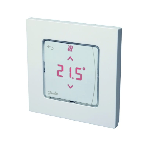 DANFOSS regulator pokojowy z wyświetlaczem, 230.0 V, Podtynkowy