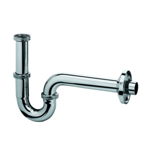 KLUDI DESIGN syfon umywalkowy rurowy, chrom