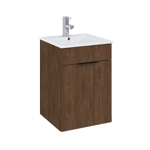 ELITA QUBO PLUS 1D zestaw meblowy, orzech lincoln 40 cm