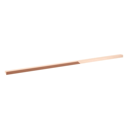 ELITA KWADRO PLUS uchwyt do szafki, różowe złoto 60 cm