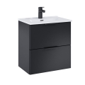 ELITA STREET PLUS 2S szafka podumywalkowa, czarny mat 50 cm