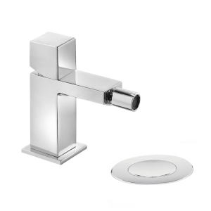 TRES CUADRO EXCLUSIVE bateria bidetowa stojąca, chrom